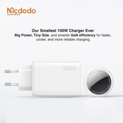 آداپتور شارژ 3 پورت 100 وات مک دودو Mcdodo Gana Mini CH-012 4