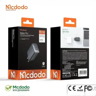 آداپتور شارژ 3 پورت 100 وات مک دودو Mcdodo Gana Mini CH-012 7