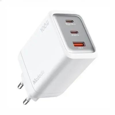آداپتور شارژ 3 پورت 100 وات مک دودو Mcdodo Gana Mini CH-012 9