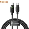 کابل شارژ دو سر تایپ سی 100 وات 1.2 متر مک دودو Mcdodo LightSync Cable CA-5620