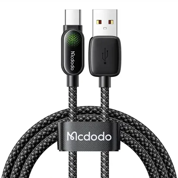 کابل شارژ تایپ سی 6 آمپر 1.2 متر مک دودو Mcdodo LightSync Cable CA-4520