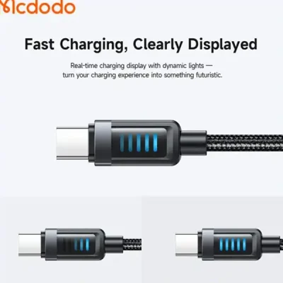 کابل شارژ تایپ سی 6 آمپر مک دودو Mcdodo Cab Vision Cable CA-0330 2