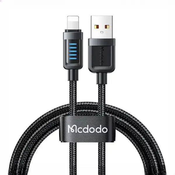 کابل شارژ لایتنینگ 12 وات مک دودو Mcdodo Cab Vision Cable CA-0320