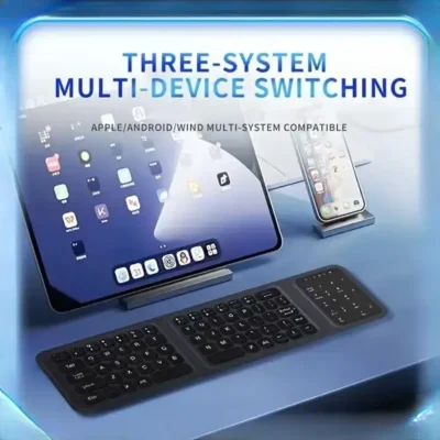 کیبورد تاشو بلوتوثی کوتسی Coteci Folding Keyboard TRI-MODE OF-051 2