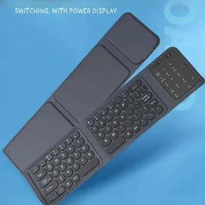 کیبورد تاشو بلوتوثی کوتسی Coteci Folding Keyboard TRI-MODE OF-051 5
