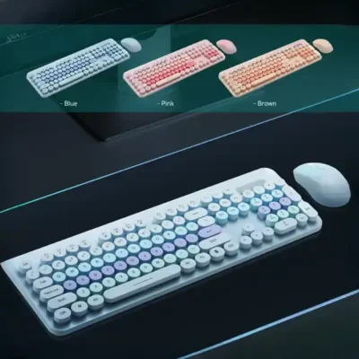 موس و کیبورد بی سیم کوتسی Coteci Keyboard Set OF-054 2