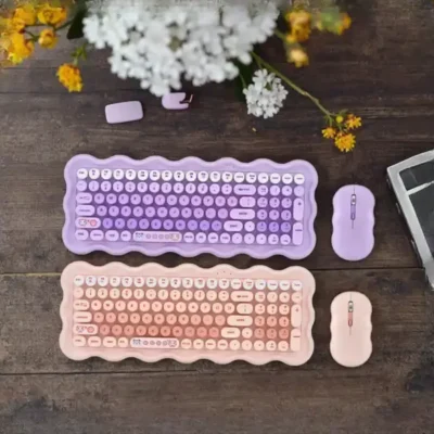 موس و کیبورد بی سیم کوتسی Coteci Mouse And Keyboard Set OF-056 2