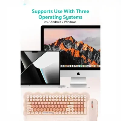 موس و کیبورد بی سیم کوتسی Coteci Mouse And Keyboard Set OF-056 4
