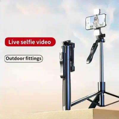 سه پایه و مونپاد گیمبال شاتر دار رتاکو Rtako 1.8M Selfie Stick With Gimbal Q052 2