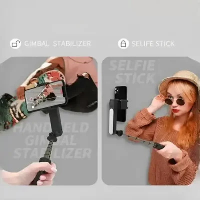 گیمبال و مونوپاد سه پایه شاتر دار رتاکو Rtako Anti Shake Gimbal L09 Pro Max 3