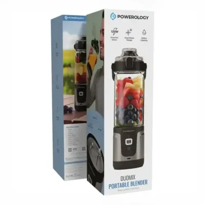 مخلوط کن و بلندر پاورولوژی Powerology Duomix Portable Blender PWPB27BK 3