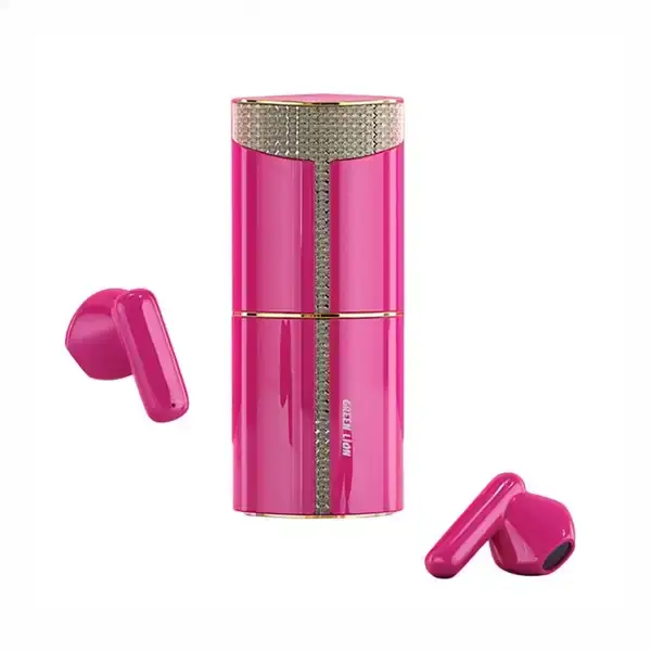 هندزفری بلوتوث طرح رژلب گرین لاین Green Lion Lipstick True Wireless Earbuds GNLPTKTWSBL