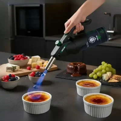 مشعل ضد باد گرین لاین Green Lion Fire Flame Windproof Lighter GNFIRFLMEXBK 5