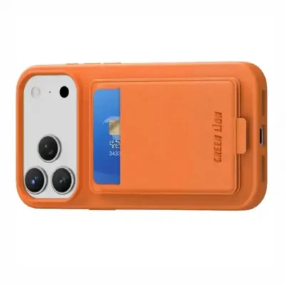 قاب با جاکارتی آیفون 17 پرو مکس گرین لاین Green Lion MasgSafe Regal Case GNRLMG17PMBL 17 Pro Max 2