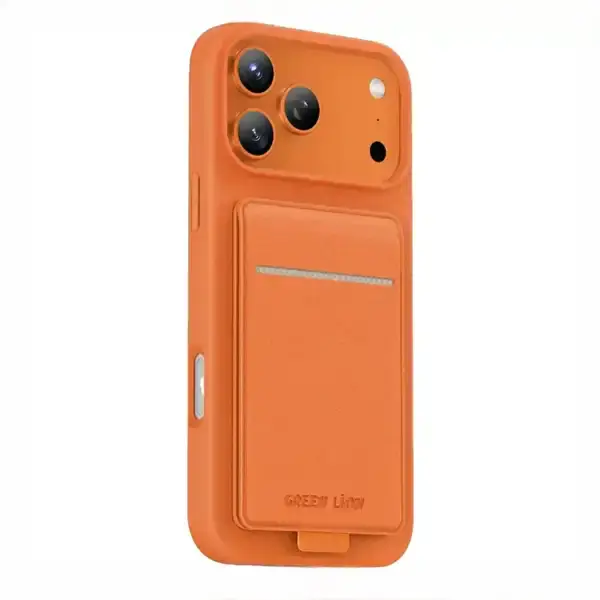 قاب با جاکارتی آیفون 17 پرو مکس گرین لاین Green Lion MasgSafe Regal Case GNRLMG17PMBL 17 Pro Max