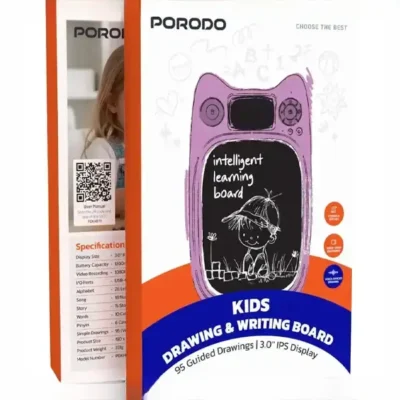 تخته نقاشی هوشمند مخصوص کودکان پرودو Porodo Kids Drawing & Writing Board PDKHBY1 2