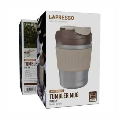 ماگ مسافرتی لپرسو Lepresso Morningscape Tumbler Mug Dual SipL PPBCFFCGY 3