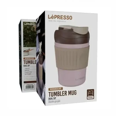 ماگ مسافرتی لپرسو Lepresso Morningscape Tumbler Mug Dual SipL PPBCFFCGY 4