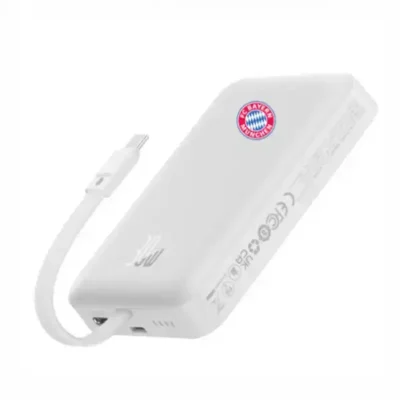 پاروبانک وایرلس 10000 با کابل تایپ سی بیسوس Baseus Magnetic Power Bank PPCXM10T