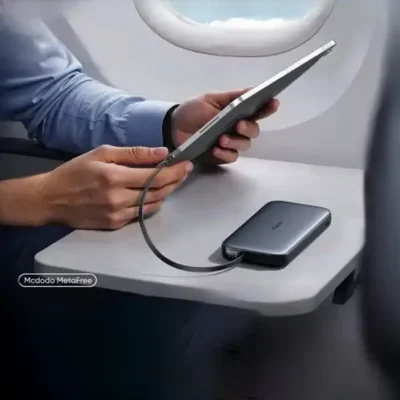 پاوربانک 45 وات 10000 با کابل تایپ سی جمع شونده مک دودو Mcdodo Power Bank MC-5920 3