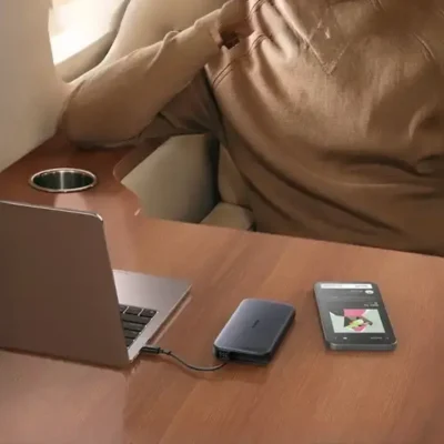 پاوربانک 45 وات 10000 با کابل تایپ سی جمع شونده مک دودو Mcdodo Power Bank MC-5920 9