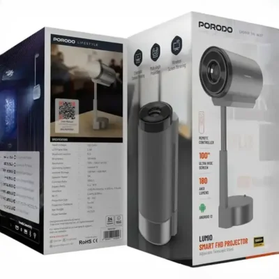 ویدیو پروژکتور پرودو Porodo Lumio Smart FHD Projector PDTS17GY 3