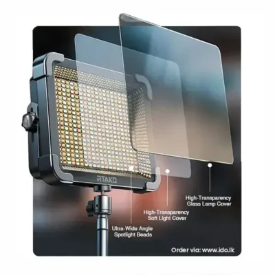 چراغ کمپینگ شارژی رتاکو RTAKO AR-GTB600T Multi-Function Charging Panel Light 4