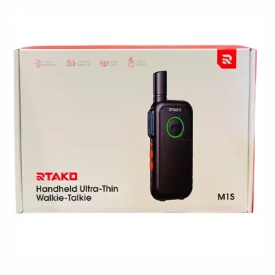 بیسیم واکی تاکی رتاکو Rtako M1S Handheld Ultra-Thin Walkie Talkie 11