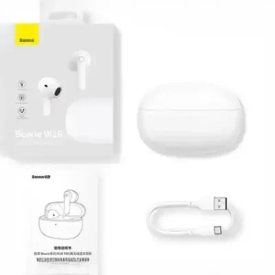 هندزفری بلوتوث بیسوس Baseus Bowie W16 True Wireless Earphones NGTW250002 11