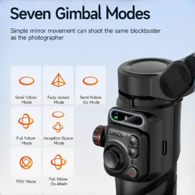 گیمبال و استبلایزر هوشمند رتاکو Rtako M05/ai gimbal Stabilizer Three axis 2