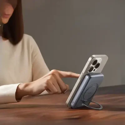پاوربانک وایرلس مگنتی 10000 مک دودو Mcdodo Meta Ultra-Thin Magnetic Power Bank MC-8371 5