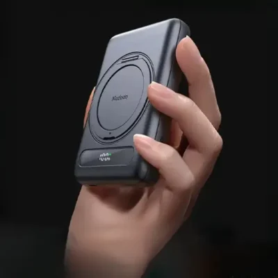 پاوربانک وایرلس مگنتی 10000 مک دودو Mcdodo Meta Ultra-Thin Magnetic Power Bank MC-8371 6