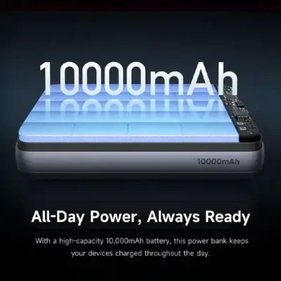 پاوربانک وایرلس مگنتی 10000 مک دودو Mcdodo Meta Ultra-Thin Magnetic Power Bank MC-8371 7