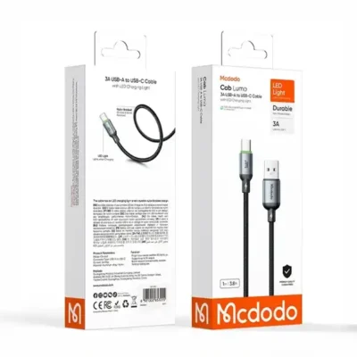 کابل شارژ تایپ سی 3 متر مک دودو Mcdodo Cab Luma USB-A To USB-C Cable CA-6462 7