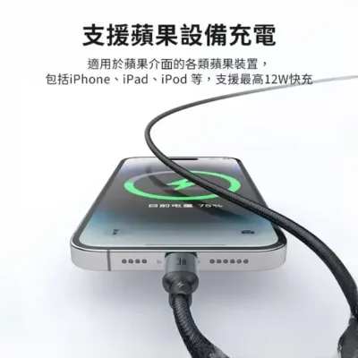کابل شارژ لایتنینگ 2 متر مک دودو Mcdodo Cab Luma USB-A To Lightning Cable CA-6541 3