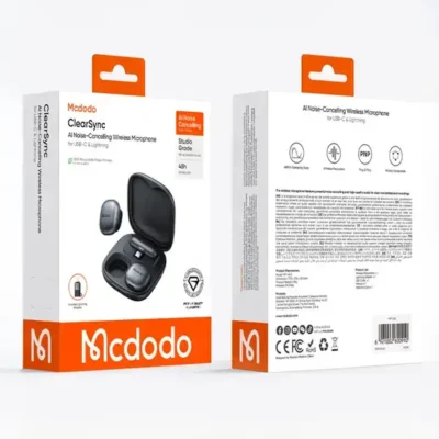 میکروفون بی سیم مک دودو Mcdodo ClearSync AI Noise-Cancelling Wireless Micropone MP-5451 8