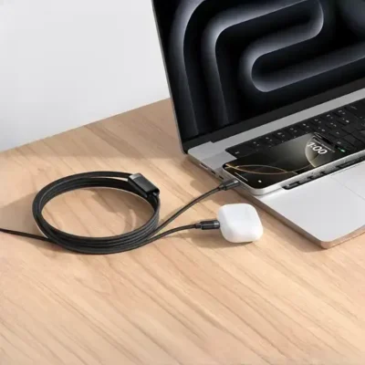کابل سه سر تایپ سی با بدنه مگنتی مک دودو Mcdodo Magnetic Self - Winding CA-7380 5