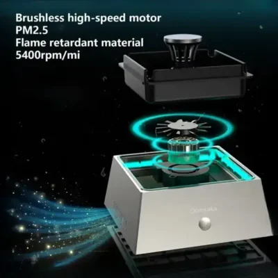 زیرسیگاری تصفیه هوا الکترونیکی Domkaka TS-20 Electronic Ashtray Air Purifier 3