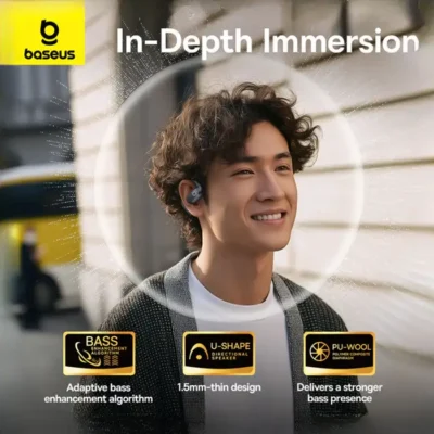 هندزفری بلوتوث القایی بیسوس Baseus Eli 2i Fit Open-Ear True Wireless Earbuds A0102604 8