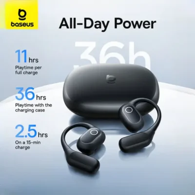 هندزفری بلوتوث القایی بیسوس Baseus Eli 2i Fit Open-Ear True Wireless Earbuds A0102604 9