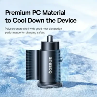 شارژر فندکی دو پورت 30 وات بیسوس Baseus GoTrip DP1 Car Charger BS-C15C1 11