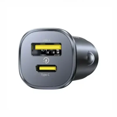 شارژر فندکی دو پورت 30 وات بیسوس Baseus GoTrip DP1 Car Charger BS-C15C1 5
