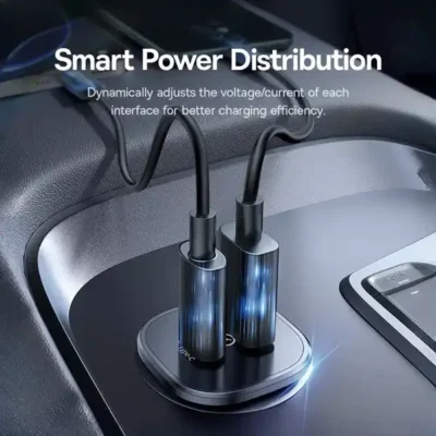 شارژر فندکی دو پورت 30 وات بیسوس Baseus GoTrip DP1 Car Charger BS-C15C1 9