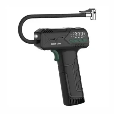 پمپ باد شارژی گرین لاین Green Lion Hyper Air Portable Tire Inflator GNHYINFTRBK