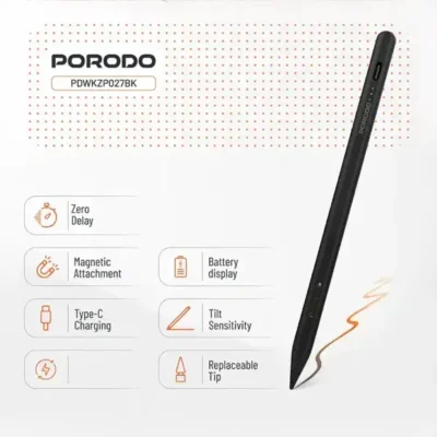 قلم آیپد پرودو Porodo Magnetic Pen for iPad PDWKZP027 5