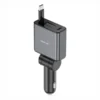 شارژر فندکی 75 وات با کابل جمع شونده گرین لاین Green Lion Retractable Car Charger GNRT75WCCGY