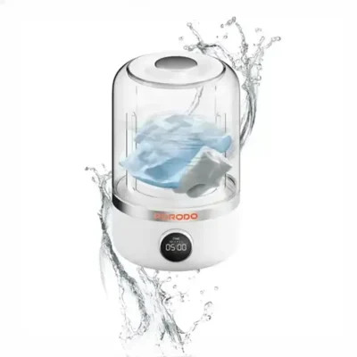 ماشین لباس شویی مینی 1.2 لیتر پرودو Porodo Lifestyle Cordless Mini Washing Machine PDLFST192WH