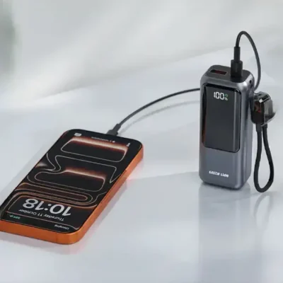 پاوربانک 22.5 وات 10000 گرین لاین Green Lion Compact 10 Power Bank GNCOP10KPBGY 2