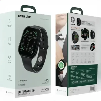 ساعت هوشمند 2.01 اینچ گرین لاین Green Lion Ultimate 46 Smart Watch GNULTMTSM46BK 6