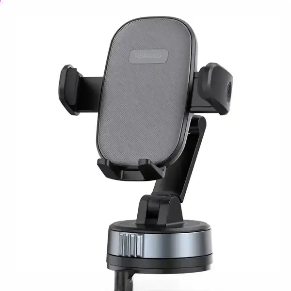 هولدر رو داشبوردی پرودو Porodo Robson Cradle Suction Phone Holder PDH6SS02BK